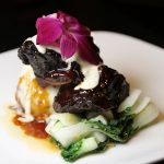 Teriyaki short rib, wasabi mash